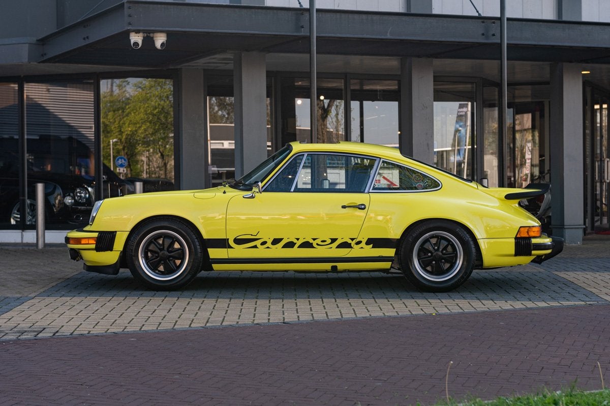 Porsche 911 911 Carrera 2.7 (bj 1975), Auto's, Lederen bekleding, 4 zetels, Gebruikt, 157 pk