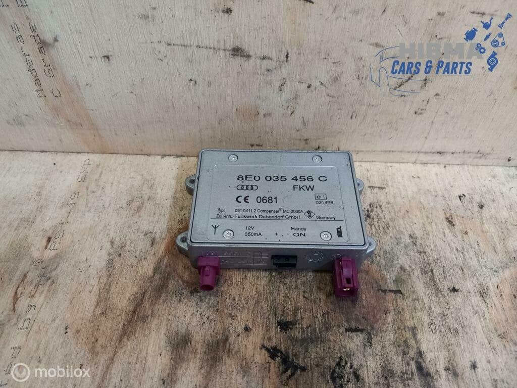 Audi A4 Avant B7 Radio Versterker 8E0035456C 2004 t/m 2011, Audi, Enlèvement ou Envoi, Audi, Utilisé