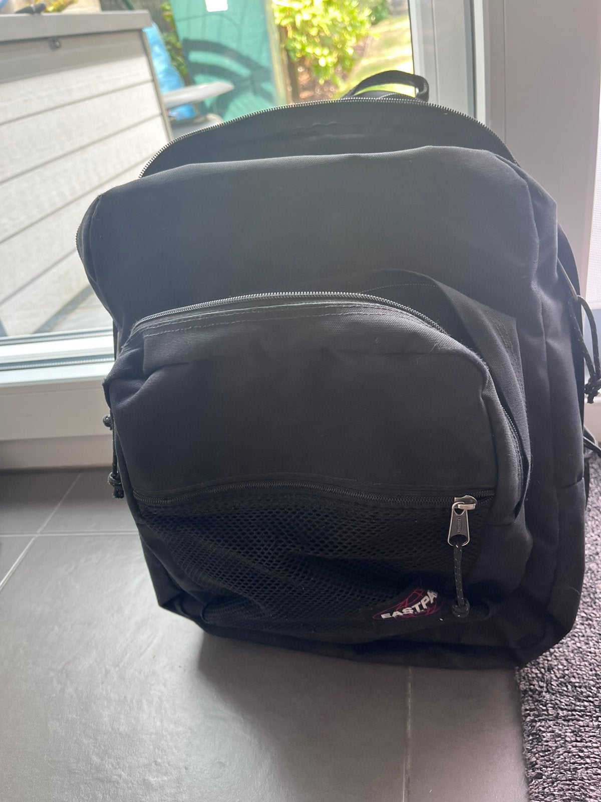 Boekentas Eastpak, Ophalen, Gebruikt, Zwart, Rugtas