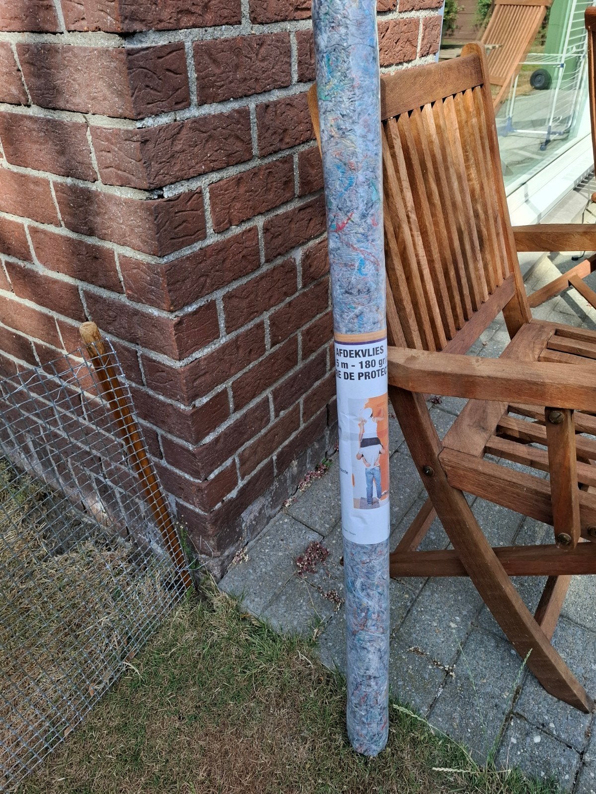 Afdekvlies, Bricolage & Construction, Enlèvement