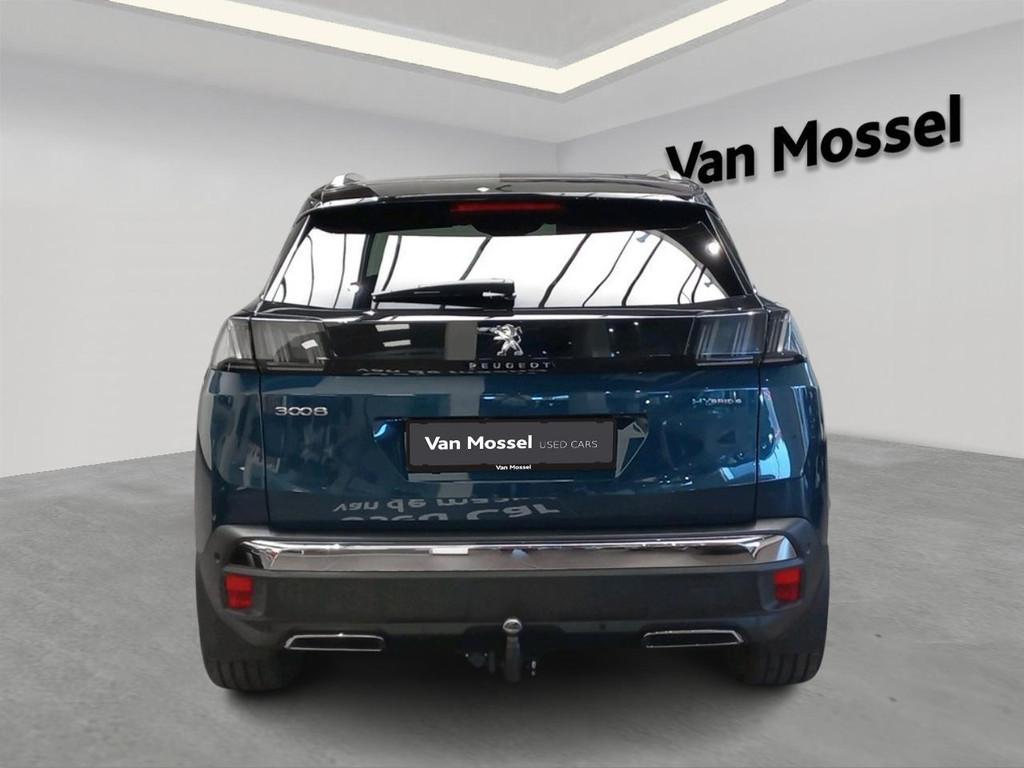 Peugeot 3008 Hybrid4 300 e-Auto8 GT 4x4/PANO/ZETELVERW/NAVI/, Auto's, Stof, 4 cilinders, Plug-in hybride, 5 zetels