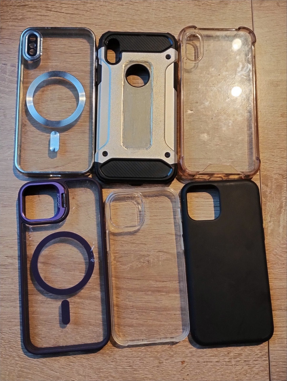 LOT iPhone covers, Telecommunicatie, Mobiele telefoons | Hoesjes en Screenprotectors | Apple iPhone, Ophalen, IPhone XS, Waterdicht