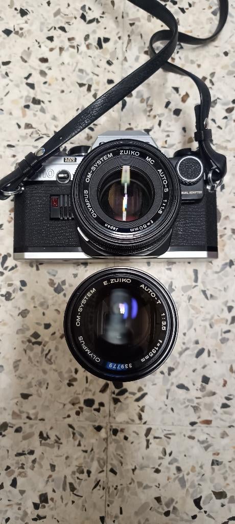 OLYMPUS REFLEX CAMERA + COKIN FILTERS, Audio, Tv en Foto, Fotocamera's Analoog, Ophalen, Zo goed als nieuw, Spiegelreflex, Olympus