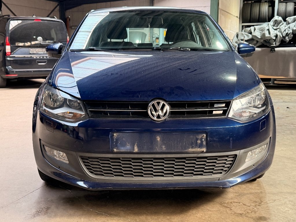 VOLKSWAGEN POLO /// MOTOR DEFECT ////, Auto's, Voorwielaandrijving, Stof, Blauw, Bedrijf