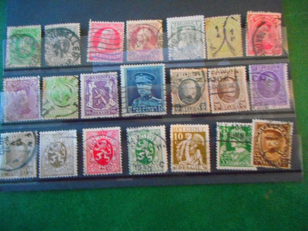 Timbres-poste, Timbres & Monnaies, Timbres | Europe | Belgique, Enlèvement ou Envoi, Sans enveloppe, Affranchi, Timbre-poste