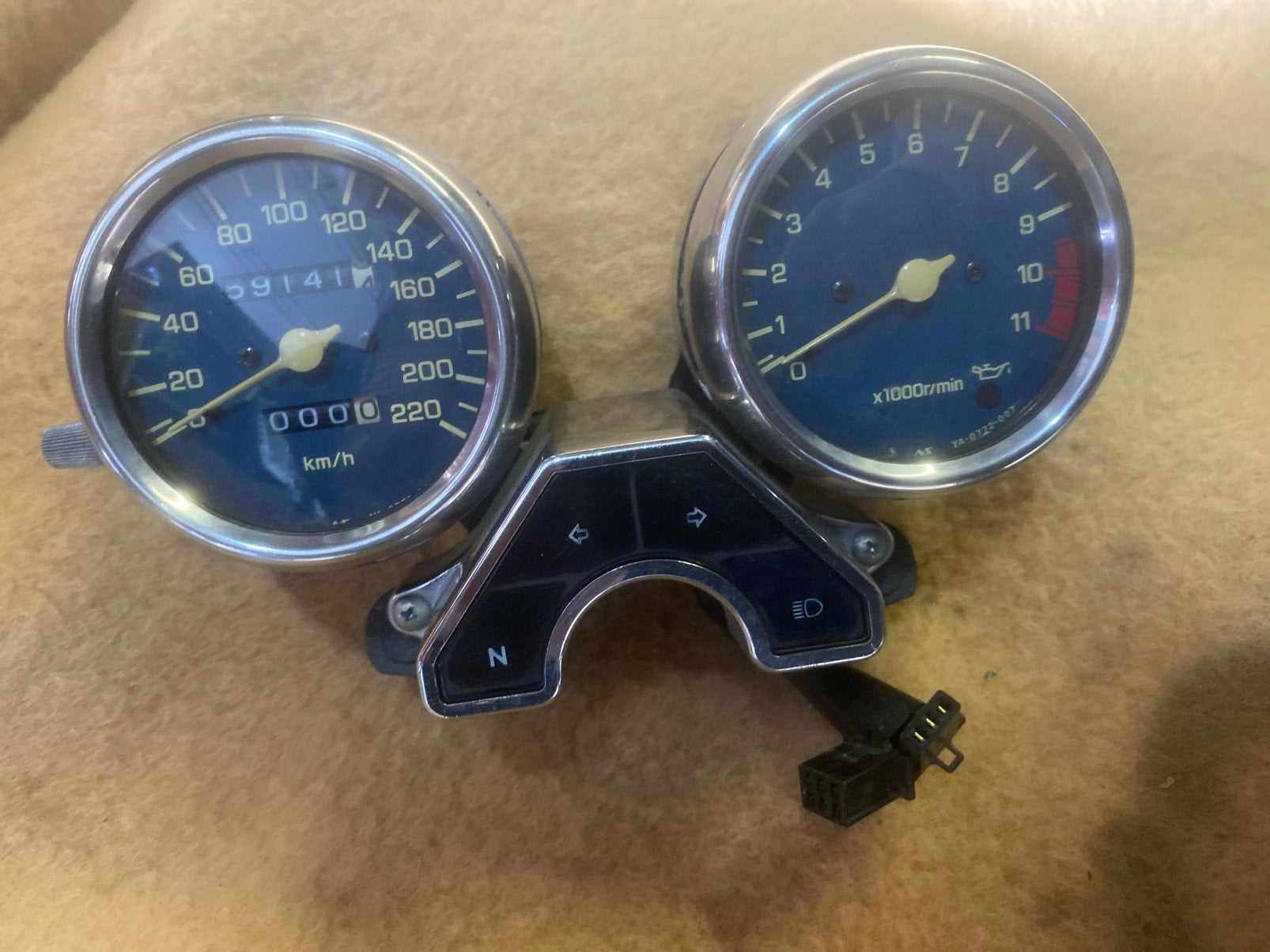 Compteur yamaha XJ600, Motos, Enlèvement ou Envoi