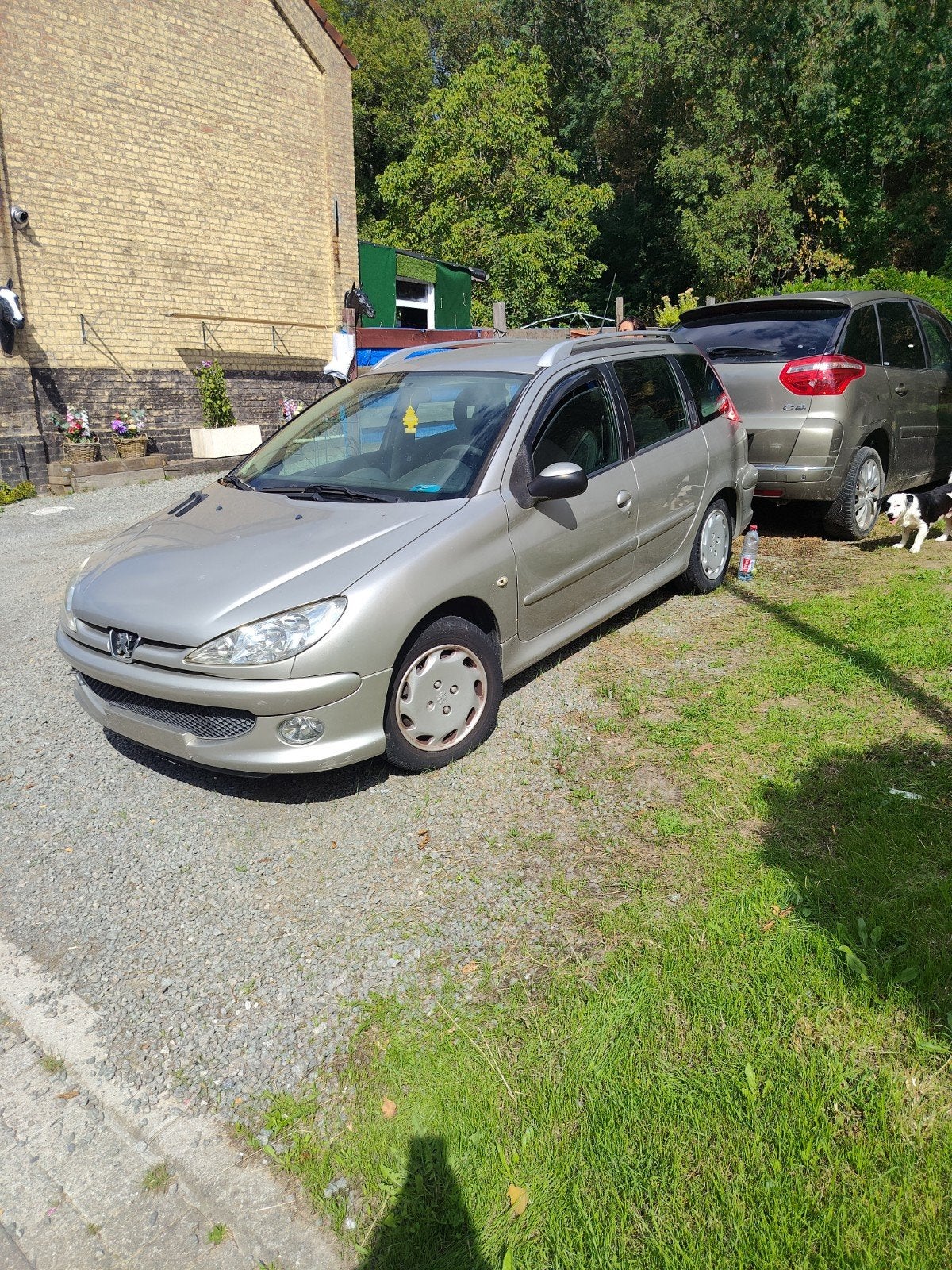 Peugeot 206 hdi  0483/16.98.94, Autos, Argent ou Gris, Achat, 5 portes, Particulier