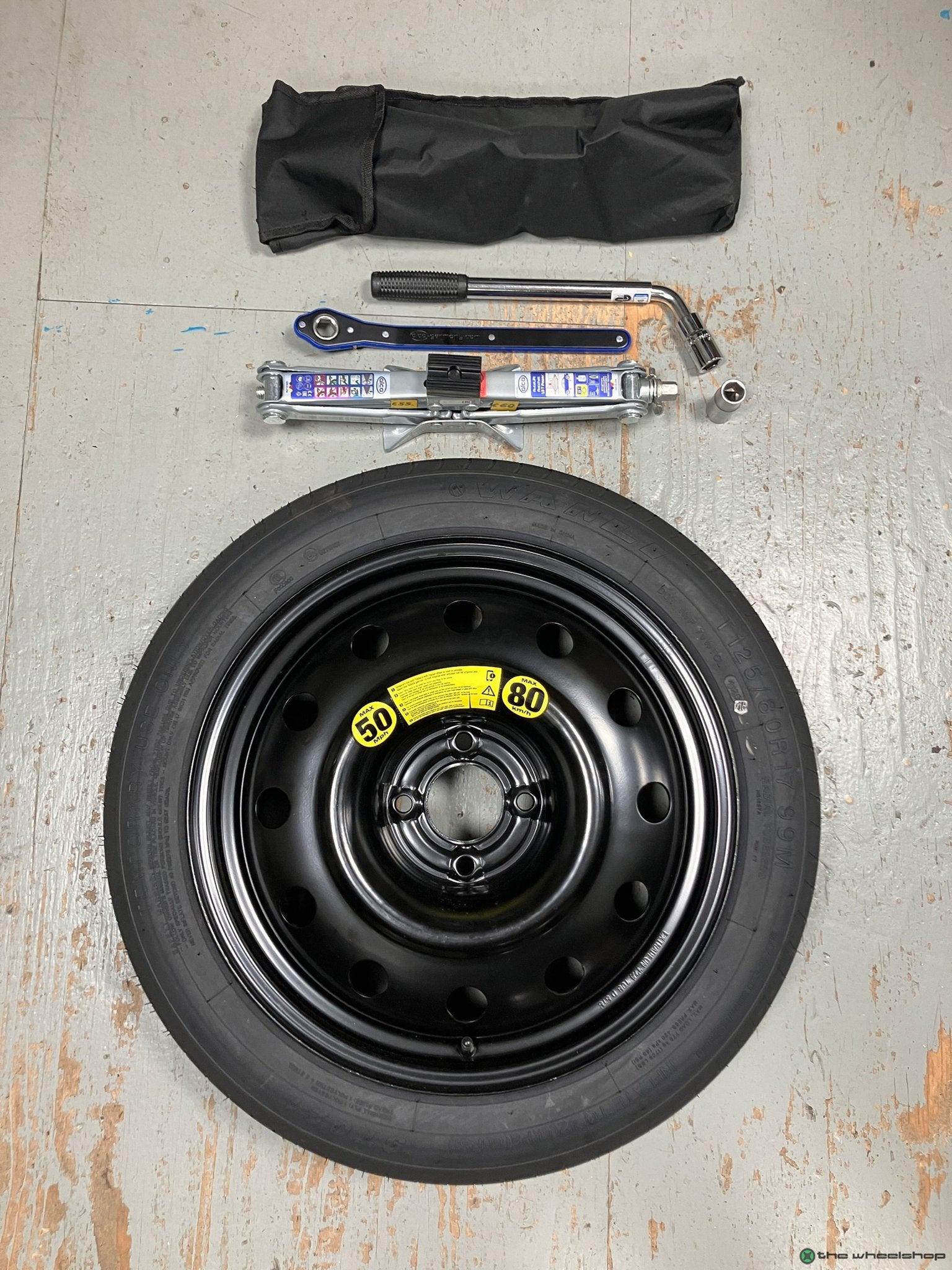Thuiskomer Reservewiel Citroen C4 eC4 Peugeot 2008 Opel Mokk, -, -, Banden en Velgen, Nieuw