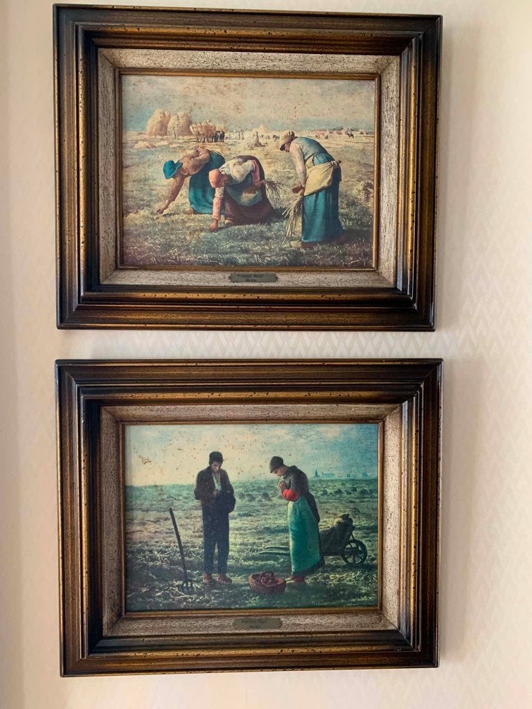 TWEE SCHILDERIJTJES, Ophalen, Landschap