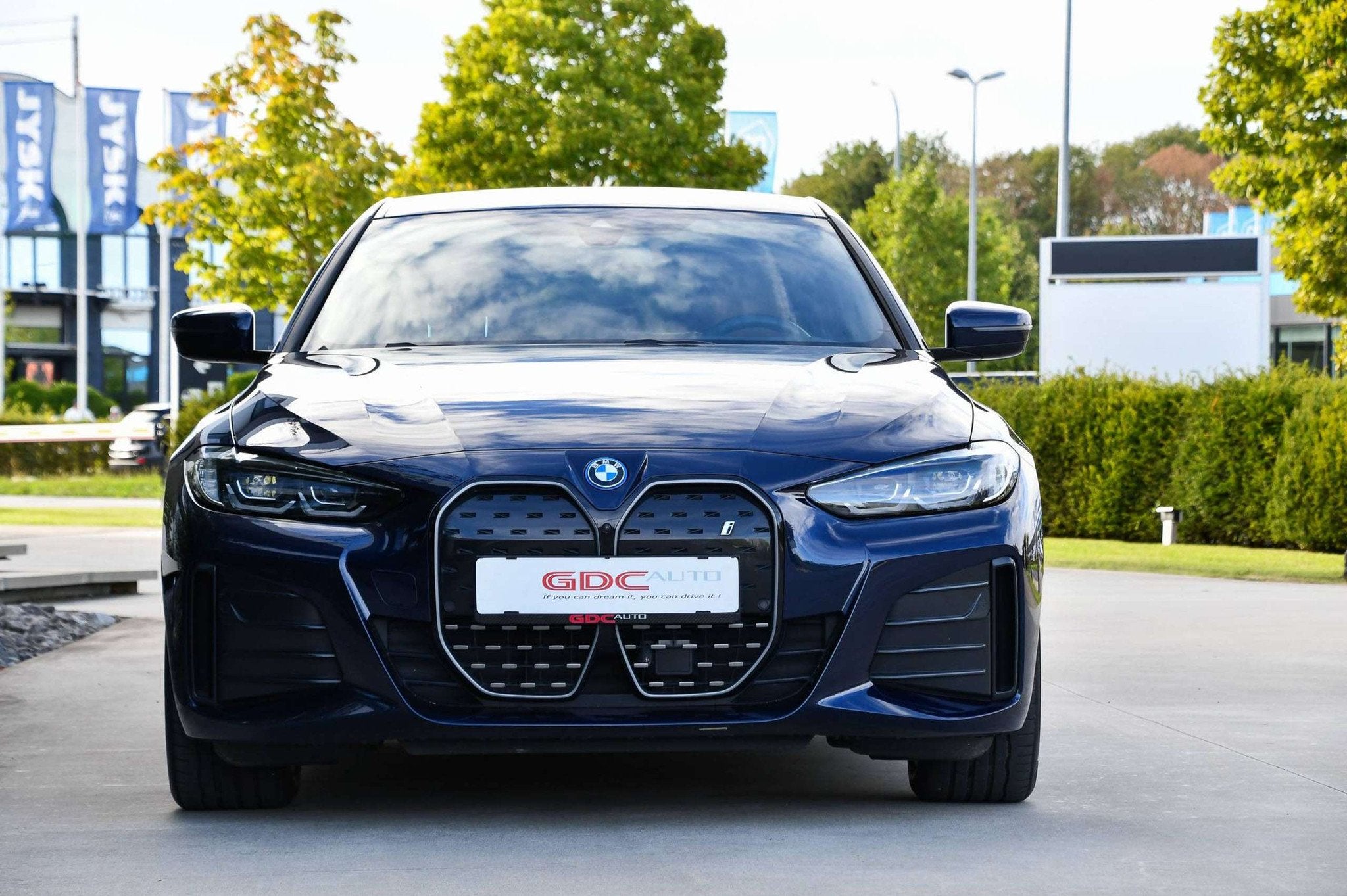 BMW i4 I4 40 l Gran-Coupé l M-Sport l Zetelverwarming l Ada, Auto's, Achterwielaandrijving, Gebruikt, 340 pk, Blauw