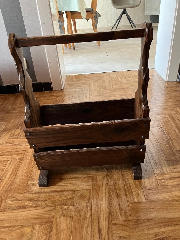 Houten lectuurbak, Ophalen, Gebruikt, Lectuurbak, Klassiek