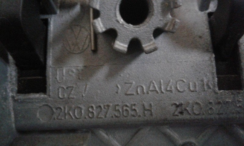 HANDGREEP ACHTERKLEP Volkswagen Caddy III (2KA,2KH,2CA,2CH), Gebruikt, Volkswagen