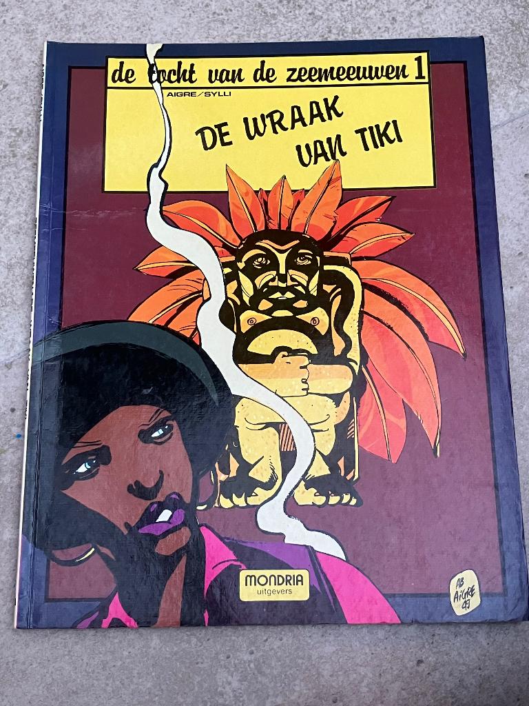 De tocht van de zeemeeuwen - 1 - De wraak van Tiki, Eén stripboek, Ophalen of Verzenden, Gelezen