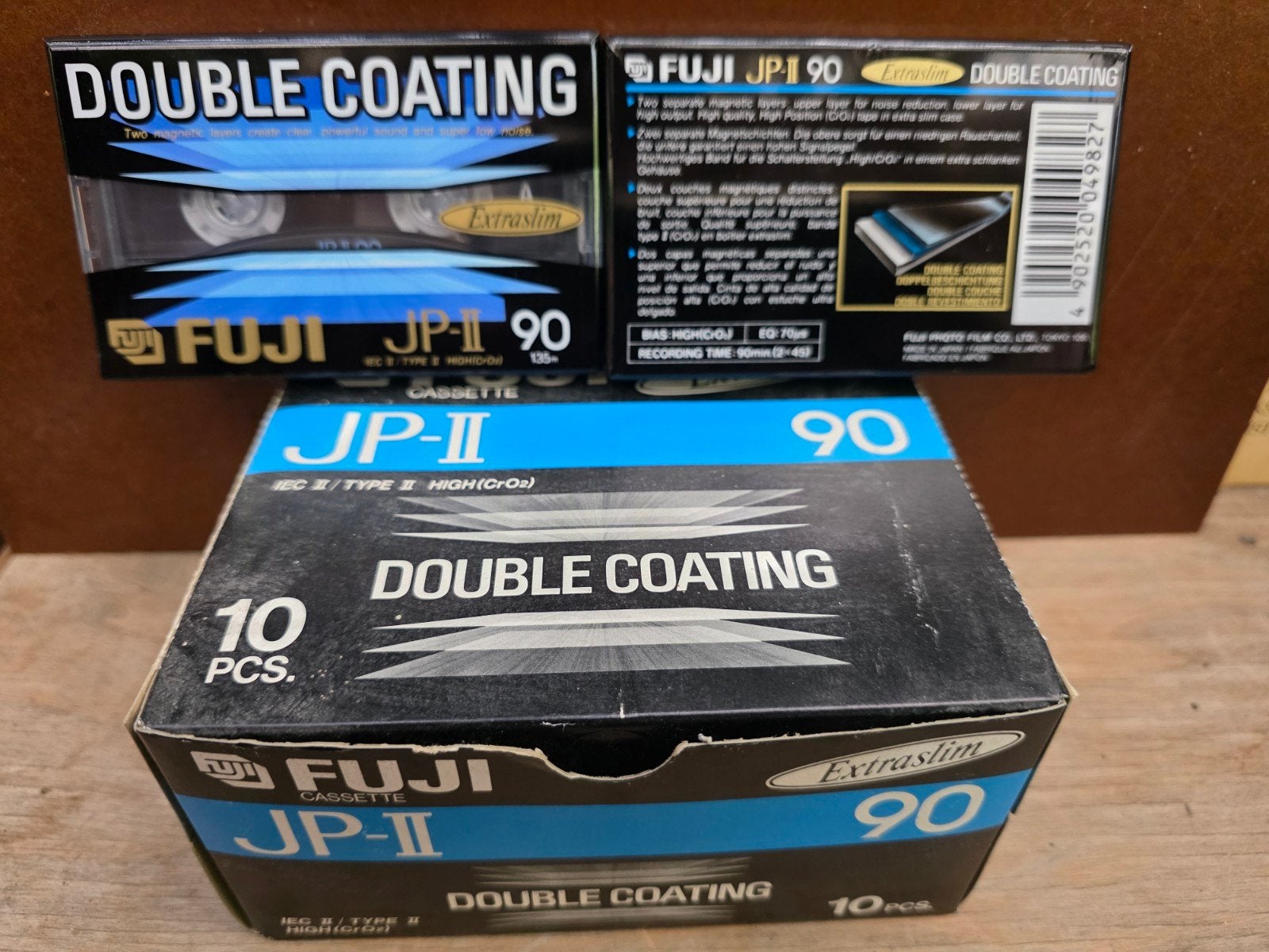 10 cassettes Fuji JPII 90 - neuves dans leur emballage, Enlèvement ou Envoi, Vierge