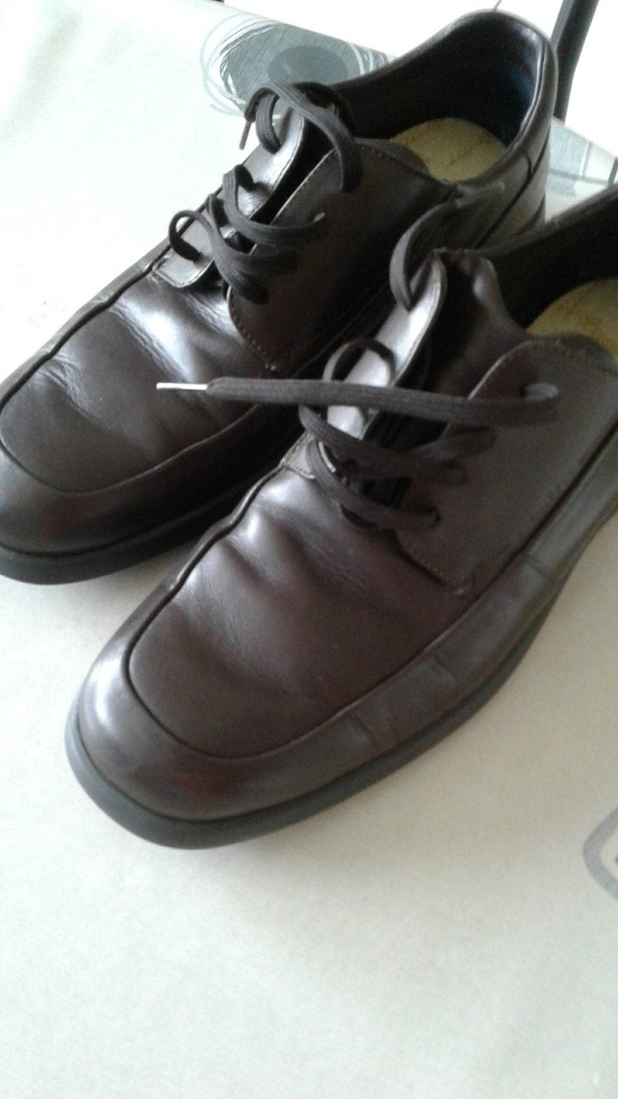 heren schoenen  maat 43 met vetersluiting, Ophalen, Bruin