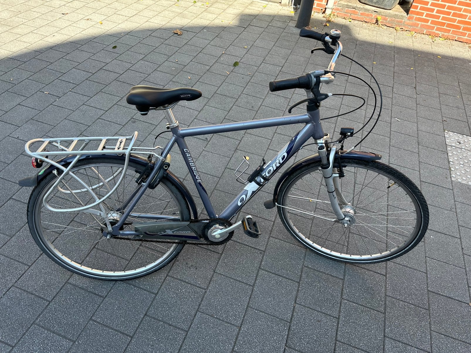 Fiets Oxford, frame 56 cm, Fietsen en Brommers, Gebruikt, Velgrem, Versnellingen, 53 tot 57 cm