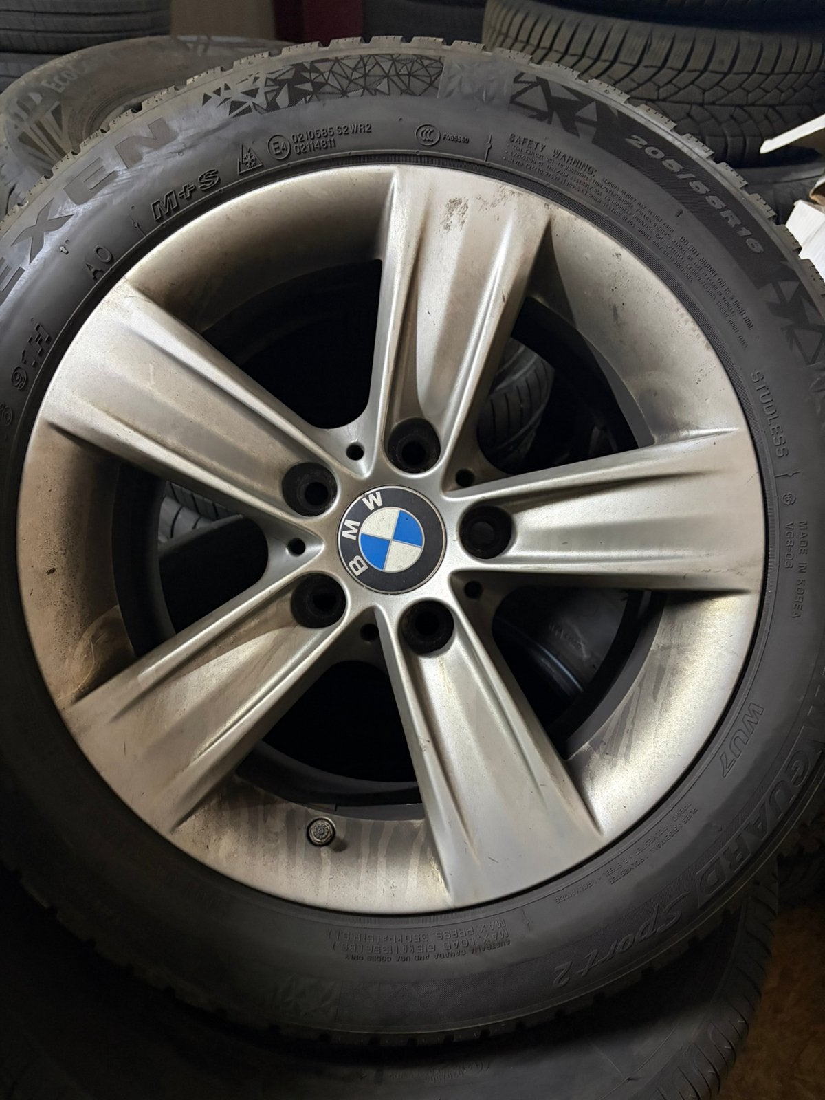 Jante bmw serie 1, Autos : Pièces & Accessoires, Enlèvement, Pneus hiver, Jante(s)