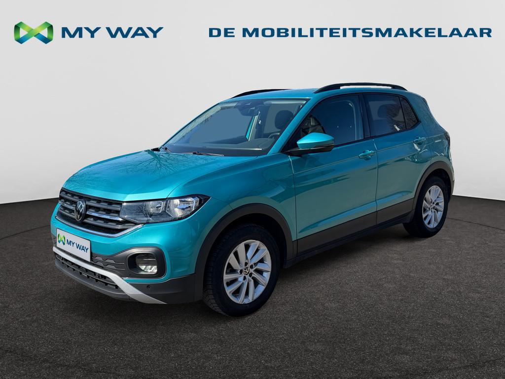 Volkswagen T-Cross T-Cross 1.0 TSI Life OPF DSG, Automaat, SUV of Terreinwagen, Zilver of Grijs, 114 g/km