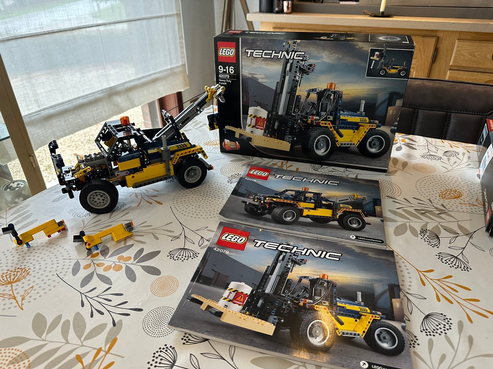 LEGO Technic 42079 Forklift, Lego, Ophalen of Verzenden, Zo goed als nieuw, Technic