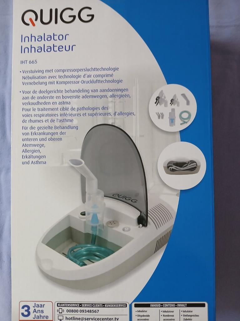 Aerosoltoestel nieuw!, Ophalen