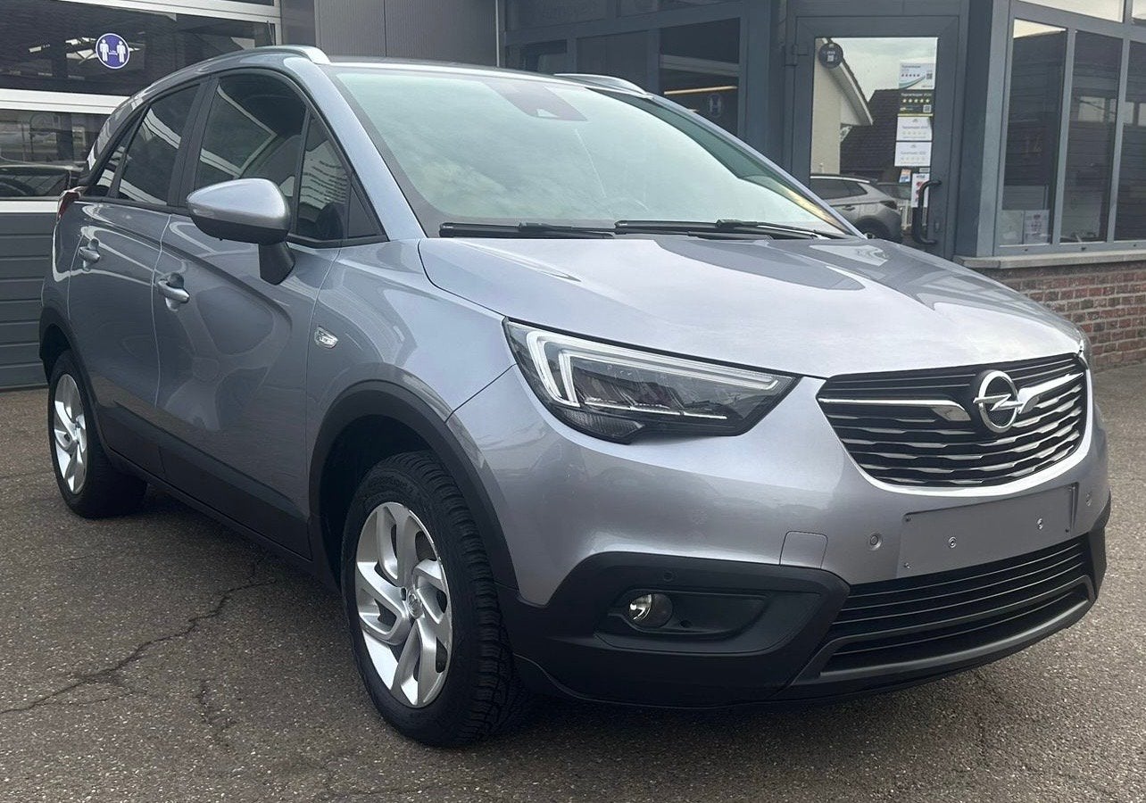 Opel Crossland X 1200 Benzine 130 Pk Edition +Camera + AUTOM, Autos, Opel, Argent ou Gris, Achat, Euro 6, 5 portes