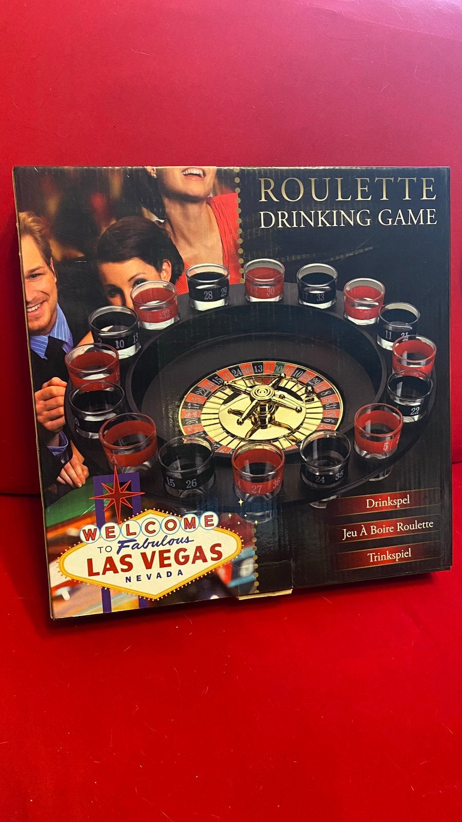 Jeu à boire roulette de casino neuf, Enlèvement, Neuf