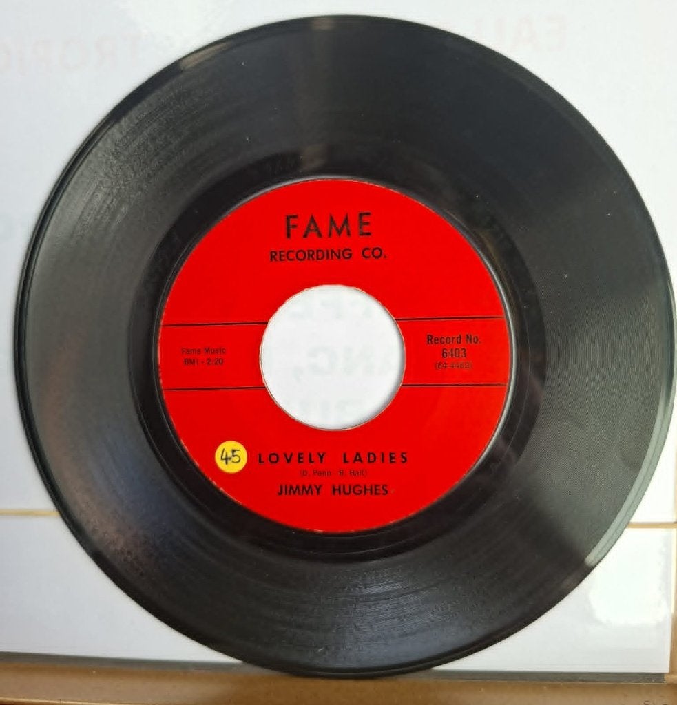 Jimmy Hughes - Lovely Ladies - Try me, Pressage original, Enlèvement ou Envoi, 7 inch, Utilisé