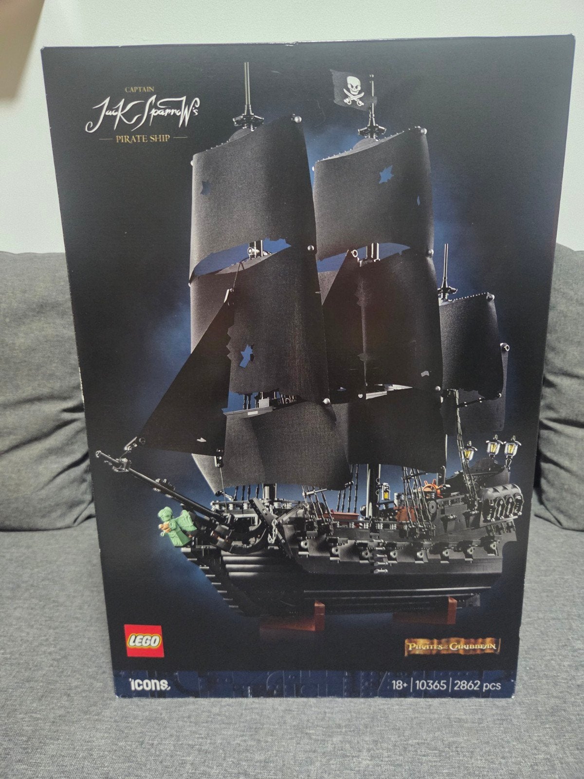 Captain Jack Sparrow's pirate ship, Enlèvement