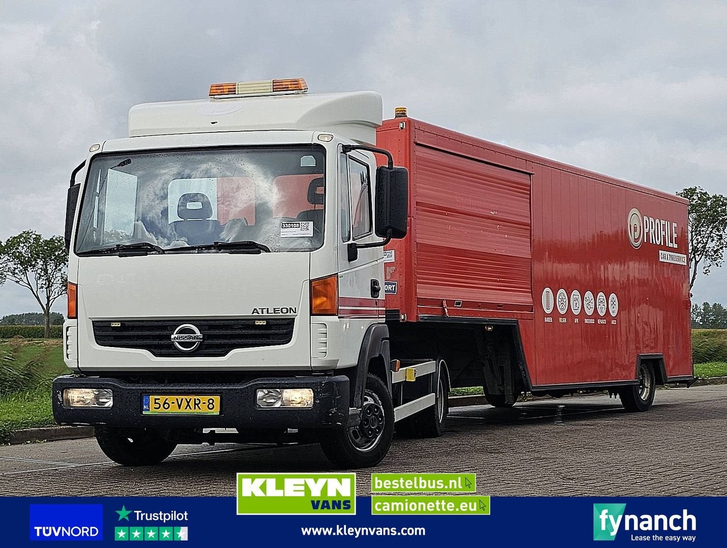 Nissan ATHLEON, Wit, Bedrijf, Te koop, Centrale vergrendeling