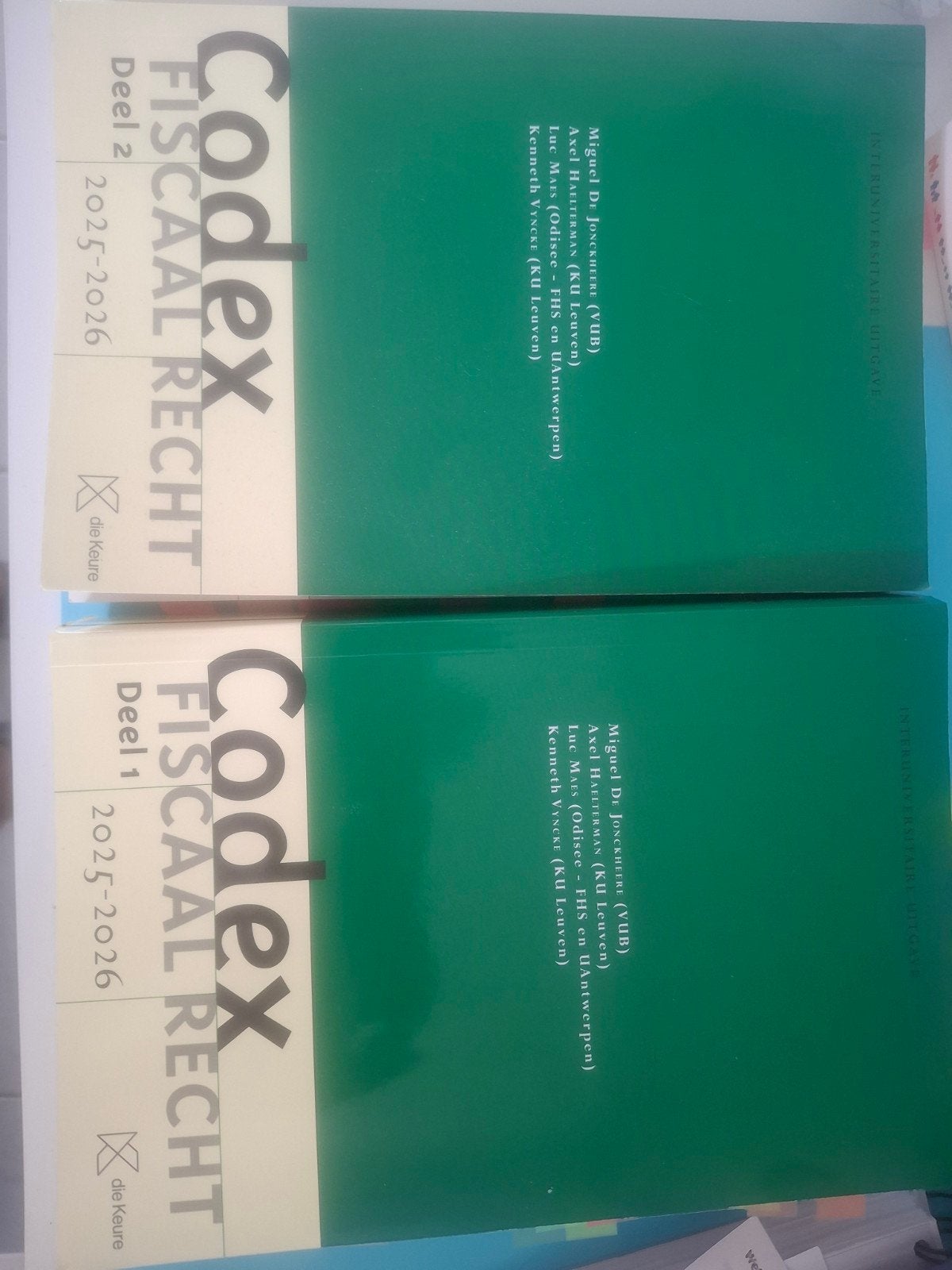 Codex du droit fiscal 2025-2026, Livres, Enlèvement ou Envoi