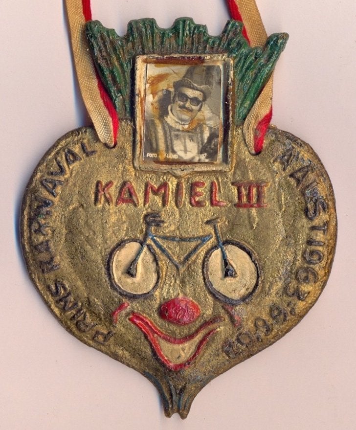 Aalst carnaval medaille prins KAMIEL, Collections, Enlèvement, Comme neuf