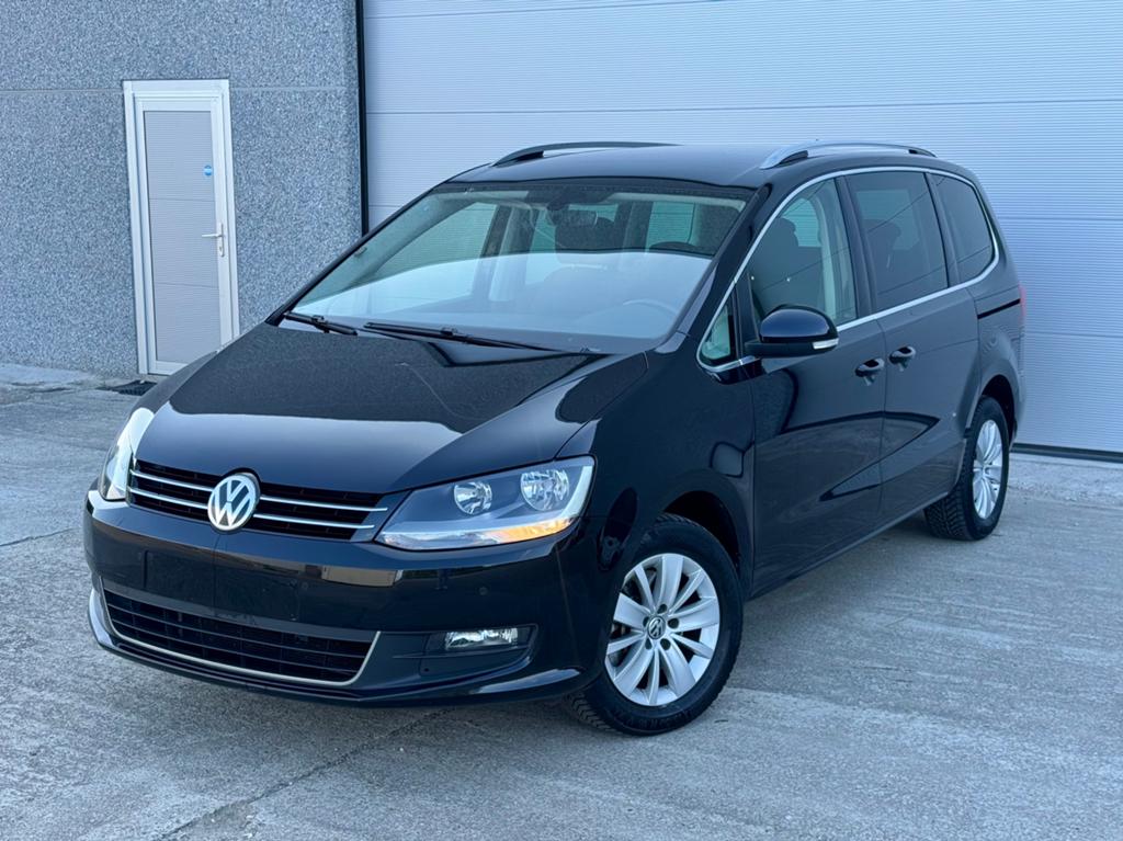 Volkswagen Sharan 2.0TDI 150PK 7 Zit - Automaat - Euro 6B!, Commande vocale, Achat, Entreprise, 7 places