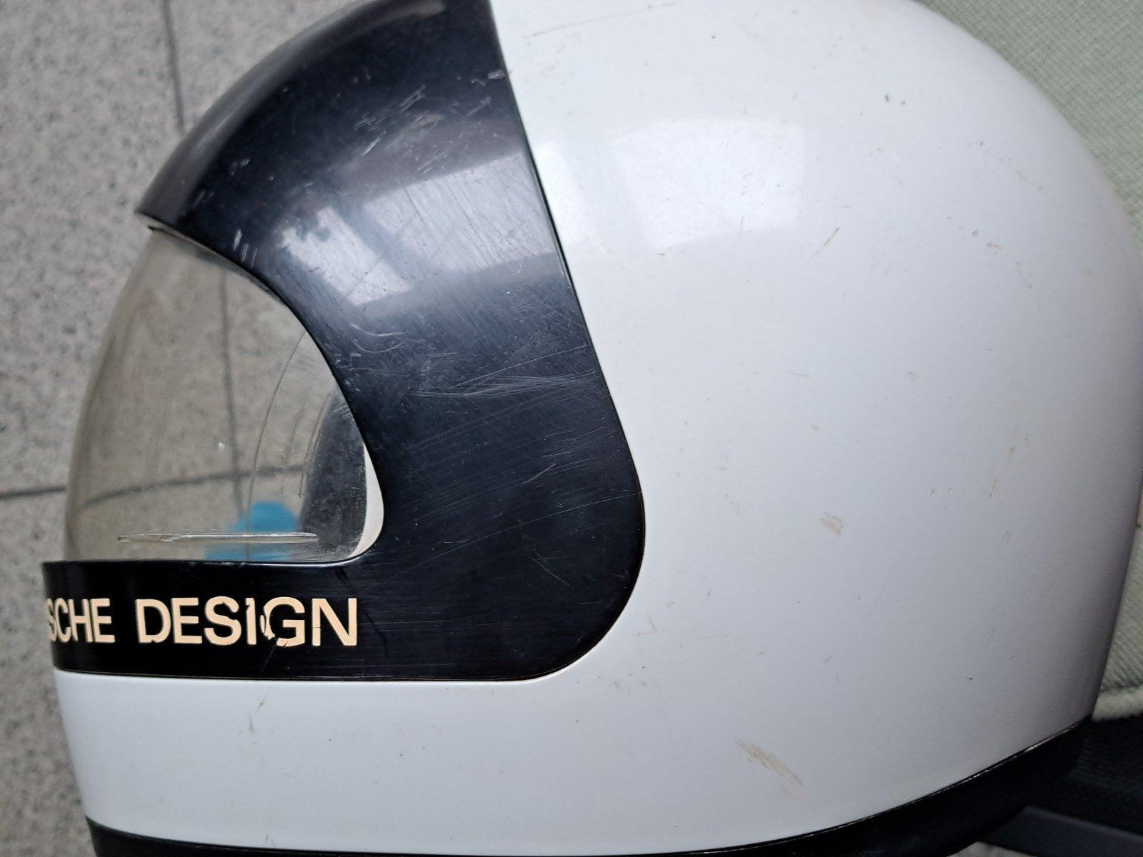 Vintage Porsche design helm, Ophalen
