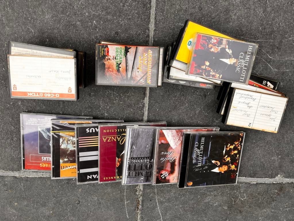 Cd’s en cassettes, Cd's en Dvd's, Cassettebandjes, Ophalen, Gebruikt, 2 t/m 25 bandjes, Verzamelalbums
