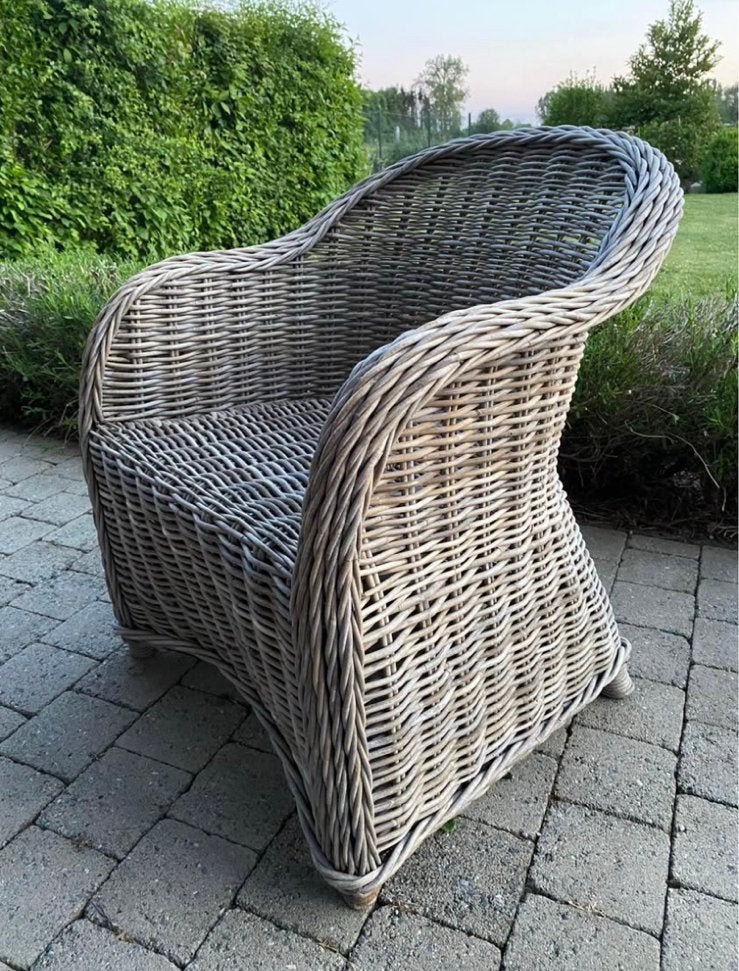 Fauteuil de jardin, Jardin & Terrasse, Enlèvement, Utilisé, Rotin