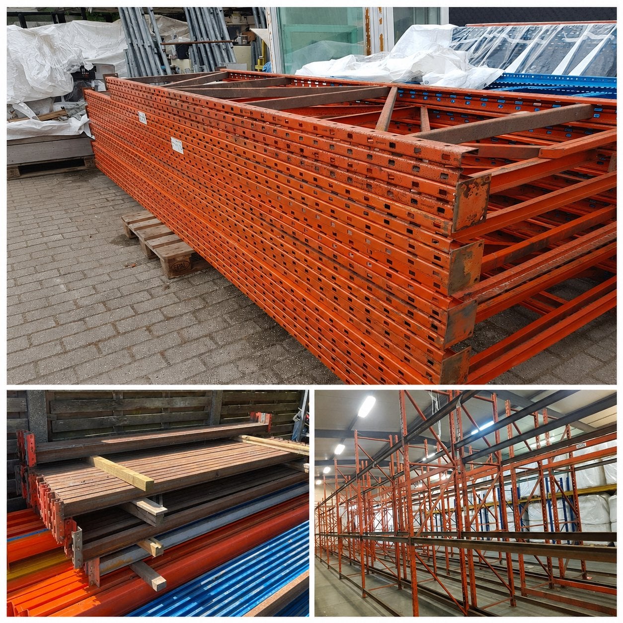 Palletstelling | 5 staanders + 39 liggers, Ophalen