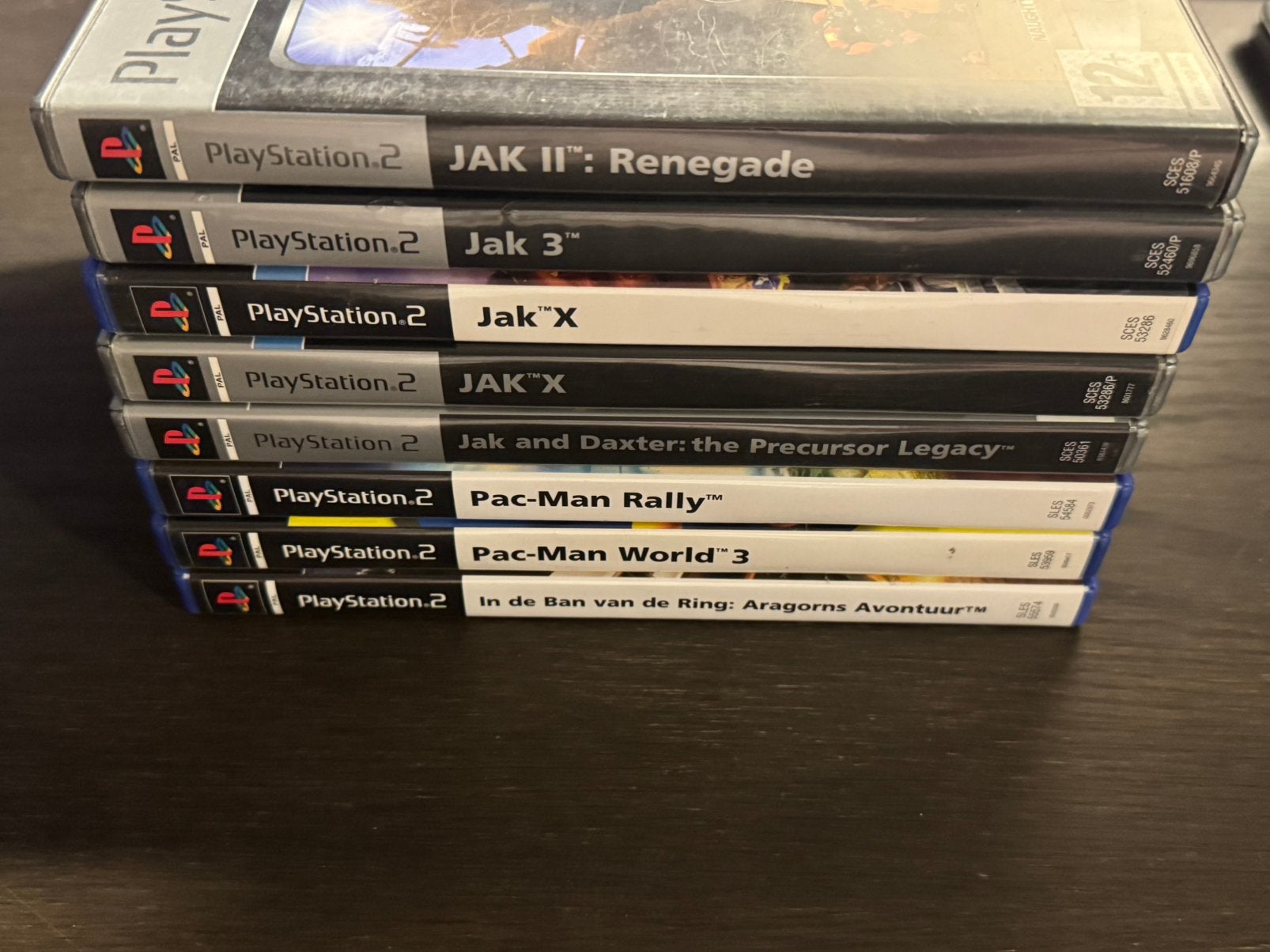 Jeux PS2, Enlèvement ou Envoi