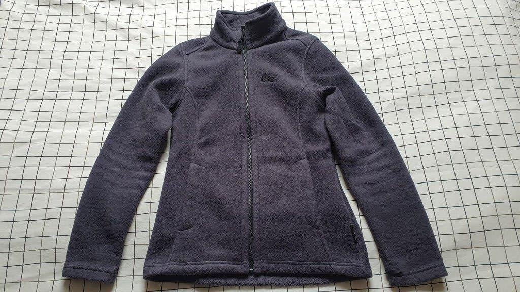 Fleece / jas Jack Wolfskin XS, Blauw, Ophalen of Verzenden, Jack Wolfskin, Maat 34 (XS) of kleiner