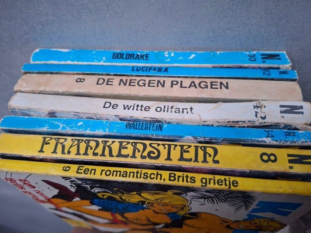 erotische strips, Verzenden, Gelezen