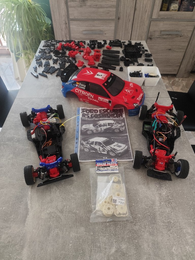 tamiya ta02 (vintage), Enlèvement ou Envoi, Voiture, Plus grand que 1:32, Utilisé