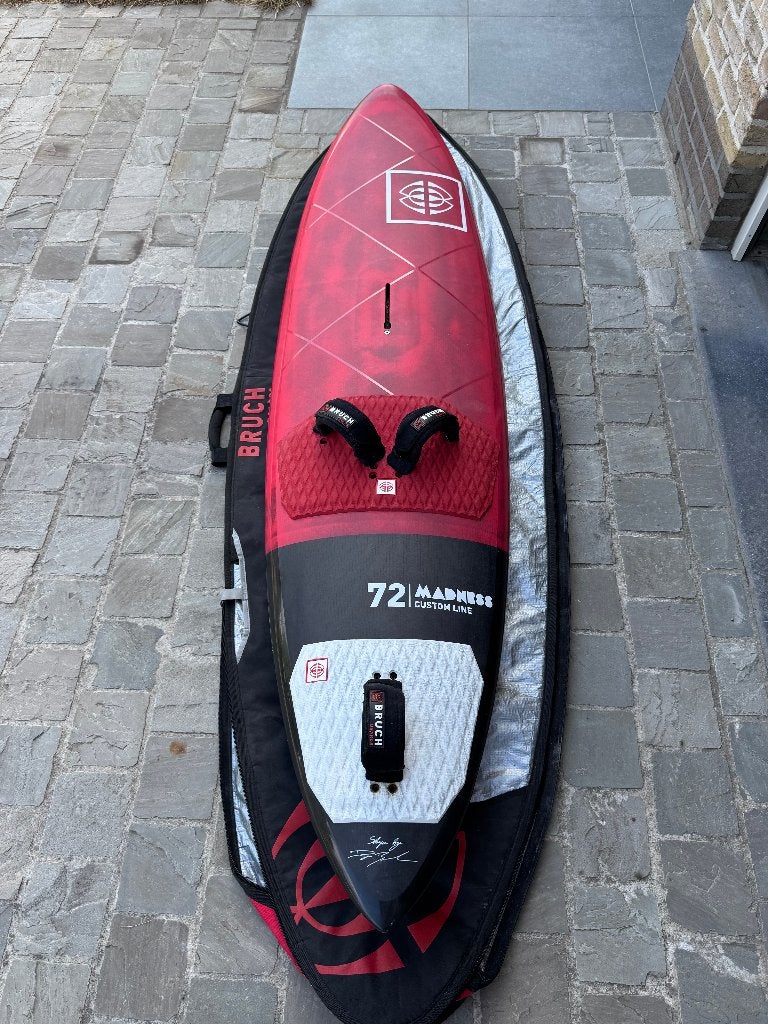 Bruch boards Madness 72, Watersport en Boten, Gebruikt, Minder dan 250 cm, Plank, Met draagtas