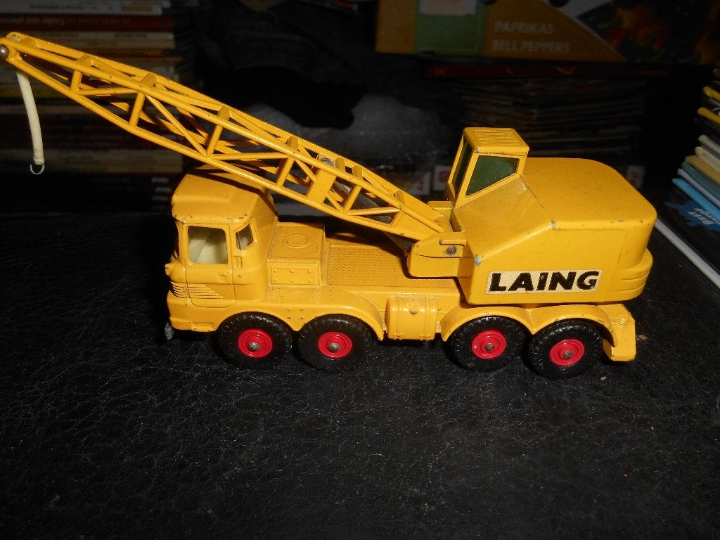 Matchbox series kingsize nK12 de 1969 Scammell Mobile crane, Hobby & Loisirs créatifs, Voitures miniatures | 1:43, Enlèvement ou Envoi