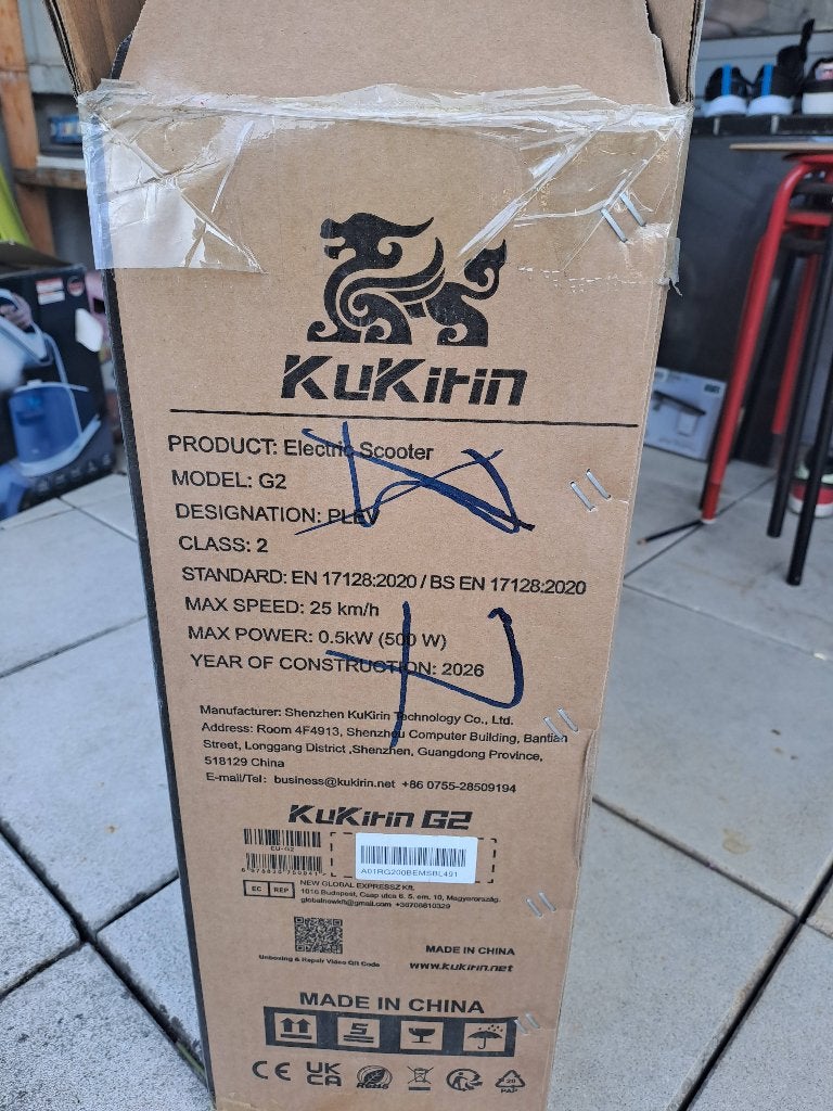 Elektrische step KUKIRIN, Ophalen, Nieuw, Elektrische step (E-scooter), Kukirin