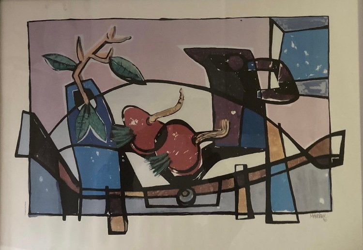 Schilderij, Antiek en Kunst, Kunst | Litho's en Zeefdrukken, Ophalen of Verzenden