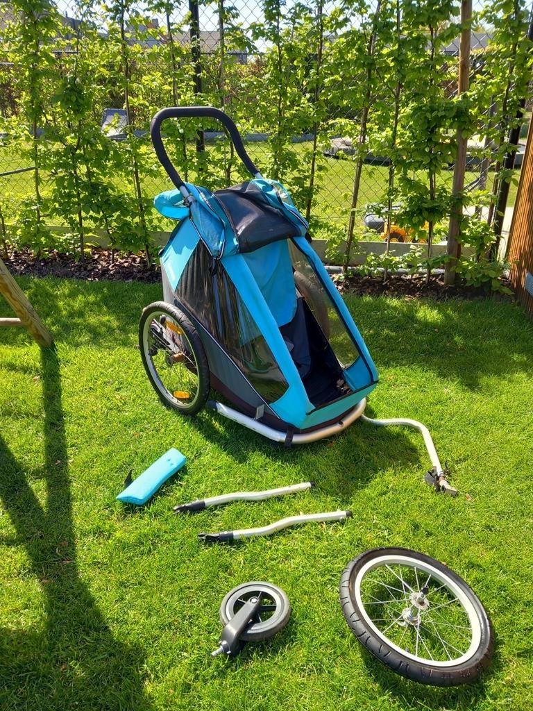Croozer fietskar voor 1 kind, Fietsen en Brommers, Ophalen, Gebruikt, Croozer