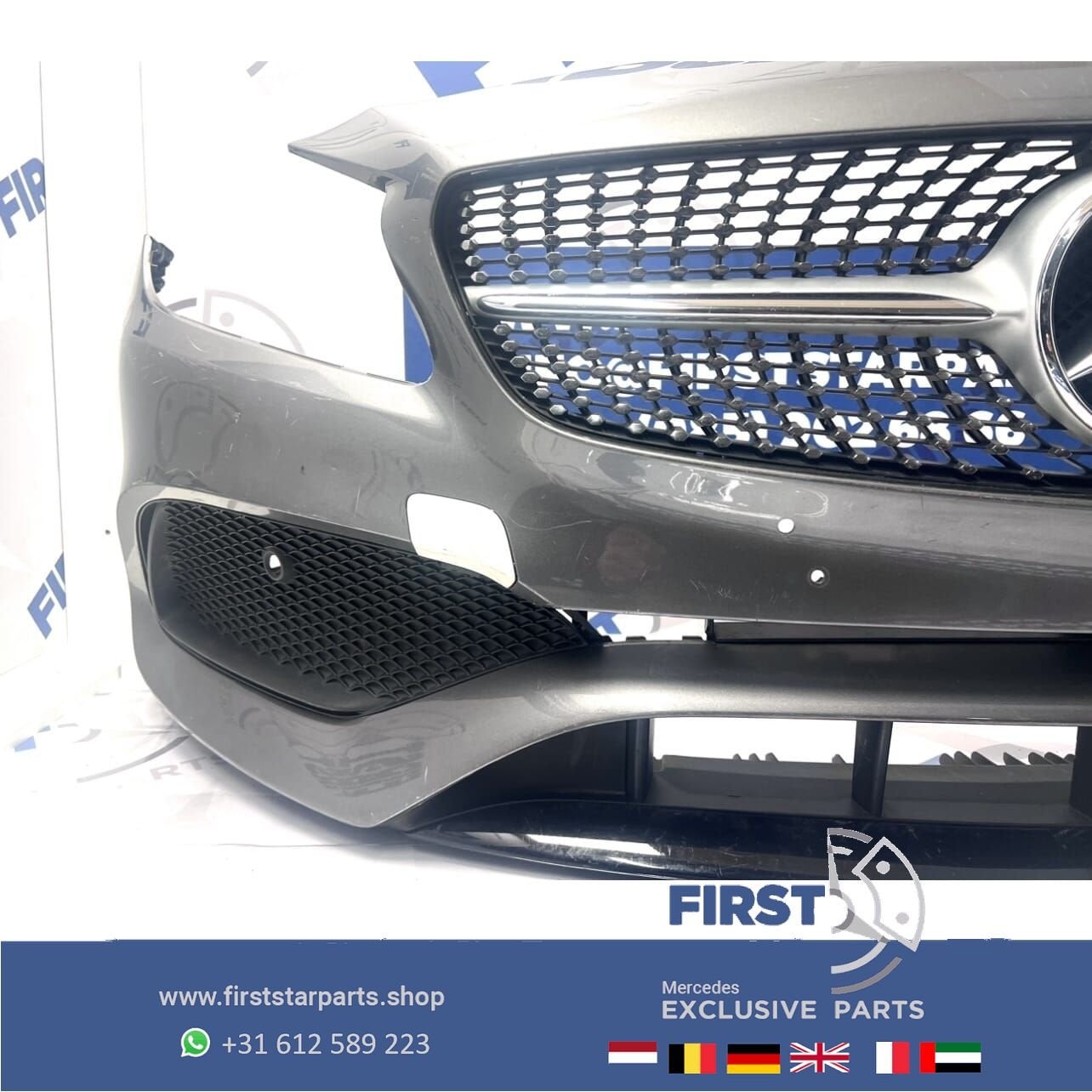 W176 AMG BUMPER FACELIFT A KLASSE VOORBUMPER Mercedes AKlass, Auto-onderdelen, Gebruikt, -, Voor, Ophalen of Verzenden