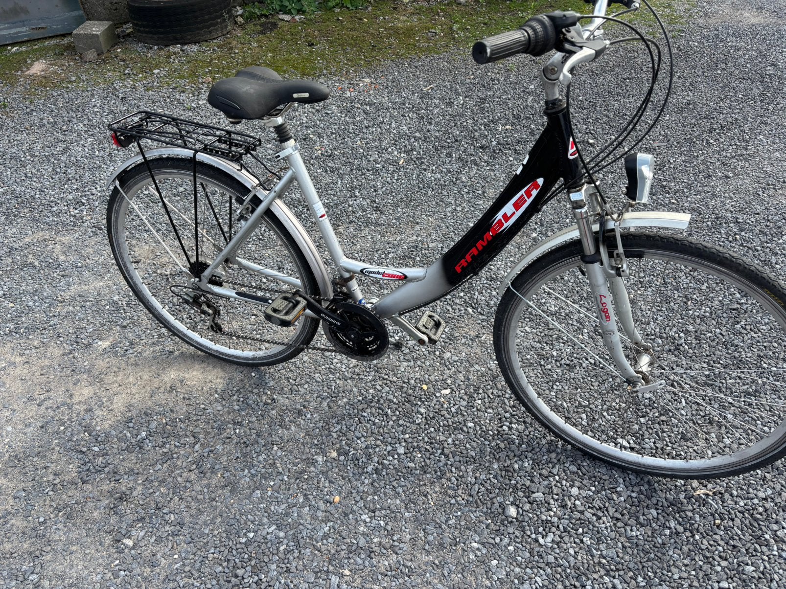 Damesfiets, Fietsen en Brommers, Ophalen, Gebruikt, Versnellingen