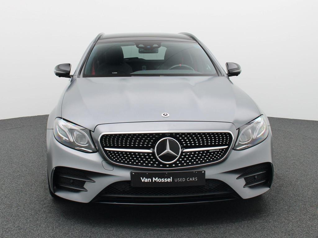 Mercedes-Benz E AMG 53 4MATIC+ Estate + LICHTE VRACHT + BURM, Auto's, Automaat, 435 pk, Leder en Stof, Bedrijf