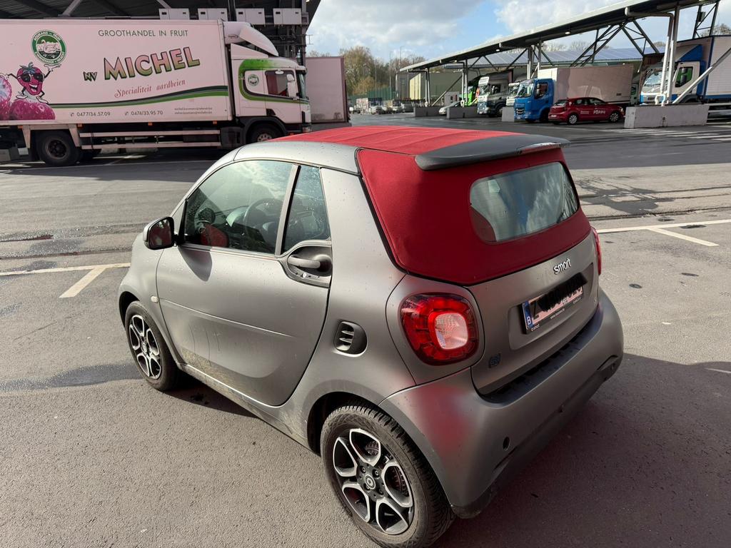 Smart fourtwo EQ Cabriolet, Automaat, Cabriolet, Leder, 2 deurs