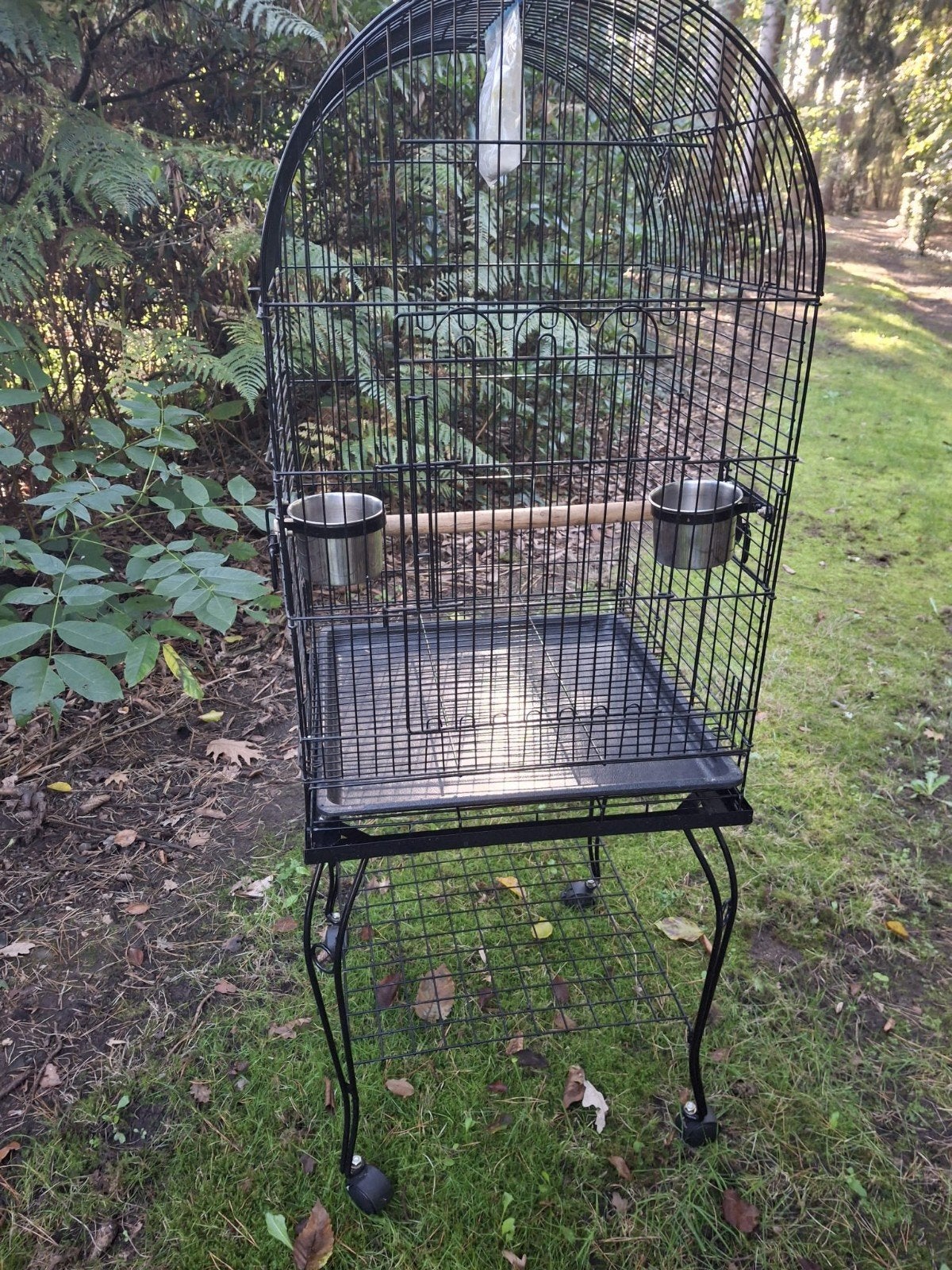 vogelkooi, Ophalen, Vogelkooi